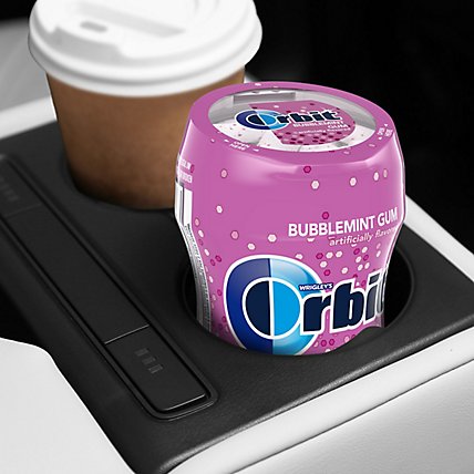 Orbit Sugar Free Chewing Gum Bubblemint Bottle - 55 Count - Image 5