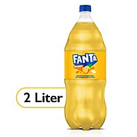 Fanta Soda Pop Pineapple Flavored - 2 Liter - Image 1