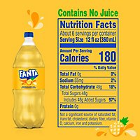 Fanta Soda Pop Pineapple Flavored - 2 Liter - Image 4