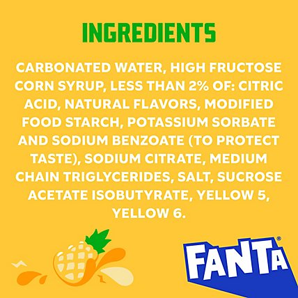 Fanta Soda Pop Pineapple Flavored - 2 Liter - Image 5