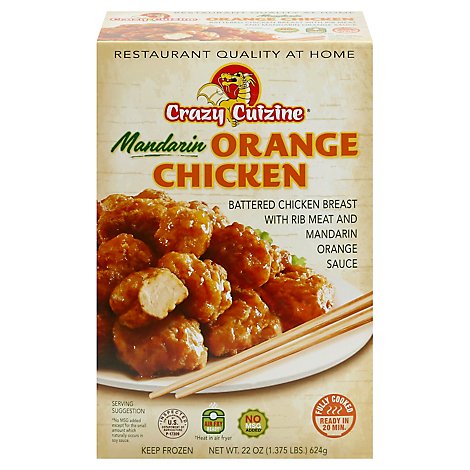 Crazy Cuizine Chicken Mandarin Orange - 22 Oz