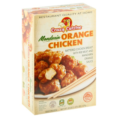 Crazy Cuizine Chicken Mandarin Orange - 22 Oz