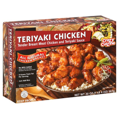 Crazy Cuizine Teriyaki Chicken - 20 Oz - safeway