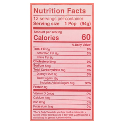 Budget Saver Cherry Pineapple Monster Pops - 12 Count - Image 3