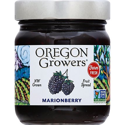 Oregon Growers Fruit Spread Marionberry - 12 Oz - Image 2