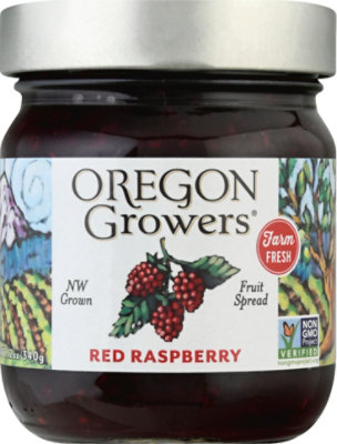Oregon Growers Fruit Spread Red Raspberry - 12 Oz - Image 2