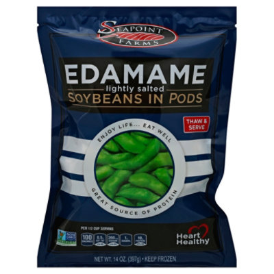 Seapoint Farms Edamame In Pods Lightly Salted - 14 Oz