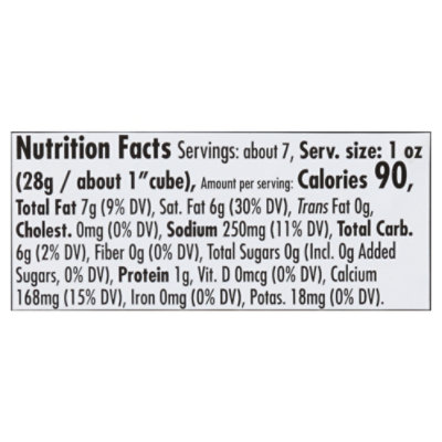 Daiya Dairy Free Jalapeno Havarti Style Vegan Cheese Block - 7.1 Oz - Image 4