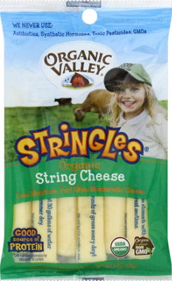 Organic Valley Stringles Organic String Cheese - 6 Oz - Image 2