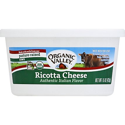 Organic Valley Organic Whole Milk Ricotta Cheese - 15 Oz - Image 2