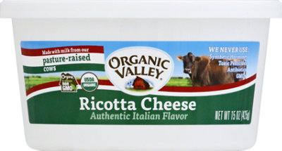 Organic Valley Organic Whole Milk Ricotta Cheese - 15 Oz - Image 2