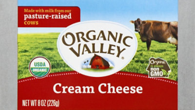 Organic Valley Cheese Organic Cream - 8 Oz - Image 1