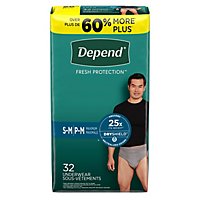 Depend FIT FLEX Adult Incontinence Underwear for Men - 34 Count - Image 8