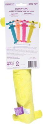 Multipet Dog Toy Loofa Dog The Original 12 Inch Assorted Colors - Each - Image 4