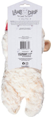 Multipet Dog Toy Lamb Chop 10 Inch - Each - Image 4