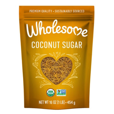 Wholesome Sweeteners Organic Coconut Palm Sugar - Lb - Image 3