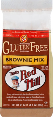 Bobs Red Mill Brownie Mix Gluten Free - 21 Oz - Image 2
