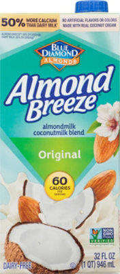 Almond Breeze Coconut Original Shelf Stable Almond Milk - 32 Oz - Image 2