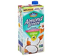 Blue Diamond Almond Breeze Almondmilk Unsweetened Coconut Milk Blend Almond Coconut - 32 Fl. Oz.