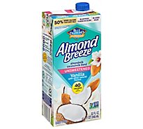 Blue Diamond Almond Breeze Almondmilk Unsweetened Coconut Milk Blend Vanilla Almond - 32 Fl. Oz.