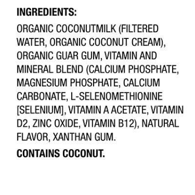 So Delicious Dairy Free Coconut Milk Organic Unsweetened Vanilla - 32 Fl. Oz. - Image 4