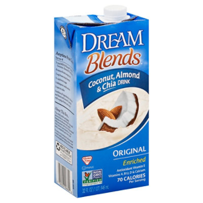 Dream Blends Coconut Almond & Chia Drink Enriched Original - 32 Fl. Oz. - Image 1