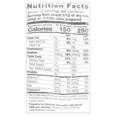 Pamelas Cake Mix Vanilla - 21 Oz - Image 4