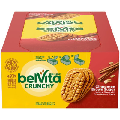 belVita Breakfast Biscuits Cinnamon Brown Sugar - 4-1.76 Oz