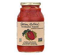 Cucina Antica Cooking Sauce Tomato Basil Jar - 25 Oz