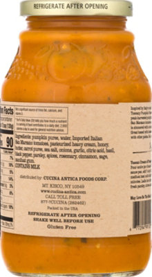 Cucina Antica Cooking Sauce Tuscany Pumpkin Jar - 25 Oz - Image 6