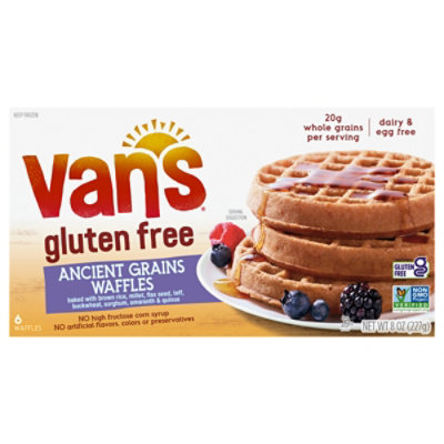 Vans Waffles Gluten Free Ancient Grains 6 Count - 8 Oz - Image 2