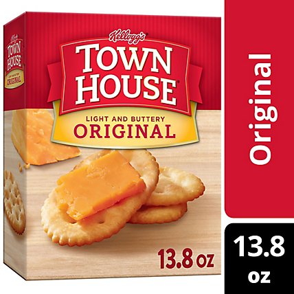 Town House Crackers Snacks with Cheese Original - 13.8 Oz - Image 2