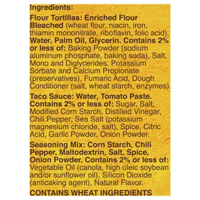 Old El Paso Tortillas Flour Taco Boats Soft Tortillas Dinner Kit Box 8 Count - 10.9 Oz - Image 4