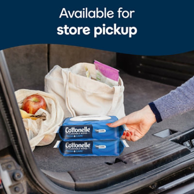 Cottonelle Fresh Care Flushable Wet Wipes Flip-Top Packs 42 Wipes Per Pack - 2 Count - Image 8