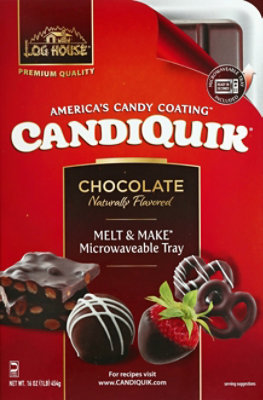 Log House CandiQuik Candy Coating Chocolate - 16 Oz - Image 2