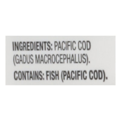 Open Nature Alaska Cod Fillet Wild Caught - 12 Oz - Image 4