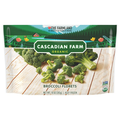 Cascadian Farm Organic Broccoli Florets - 10 Oz