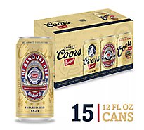 Coors Banquet Beer American Style Lager 5% ABV Bottles - 6-12 Fl. Oz.