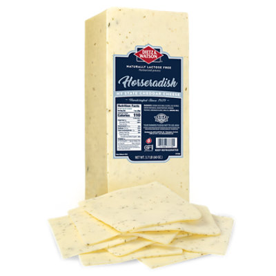 Dietz & Watson Horseradish Cheddar - Image 1