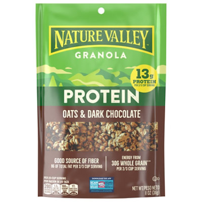 Nature Valley Protein Granola Crunchy Oats N Dark Chocolate - 11 Oz - Image 3