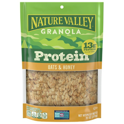 Nature Valley Protein Granola Oats N Honey 11 Oz Randalls