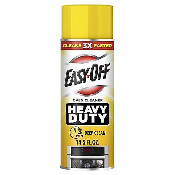 EASY-OFF Heavy Duty Oven Regular Scent Cleaner Spray - 14.5 Oz