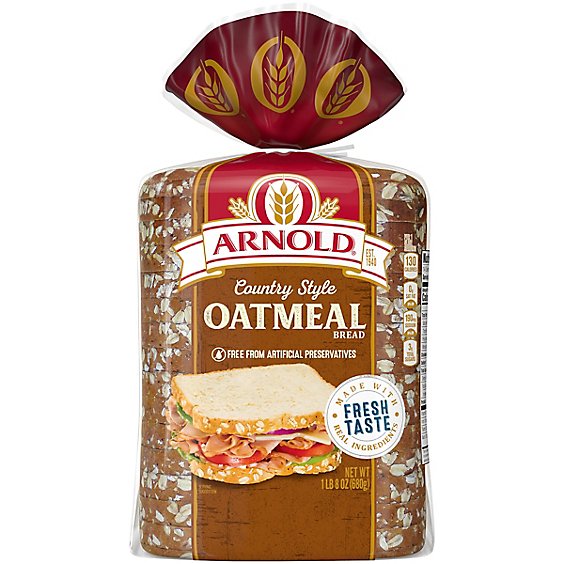 Arnold Country Oatmeal Bread - 24 Oz
