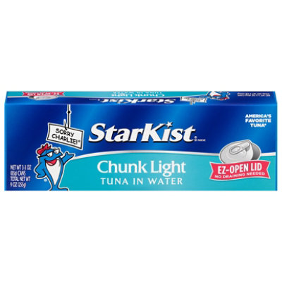 StarKist Tuna Chunk Light in Water No Drain - 3-3 Oz - Image 3