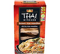 Thai Kitchen Gluten Free Brown Rice Noodles - 8 Oz