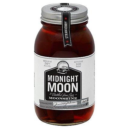 Midnight Moon Moonshine Strawberry 100 Proof - 750 Ml Midnight Moon Moonshine Strawberry 100 Proof - 750 Ml