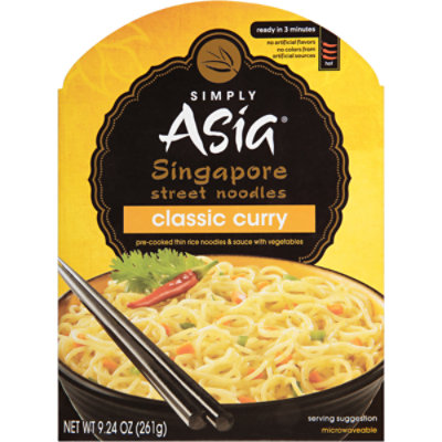 Simply Asia Noodles Singapore Street Classic Curry - 9.24 Oz