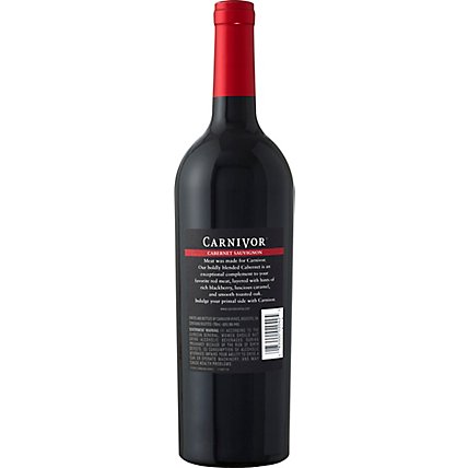 Carnivor Cabernet Sauvignon Red Wine - 750 Ml - Image 3