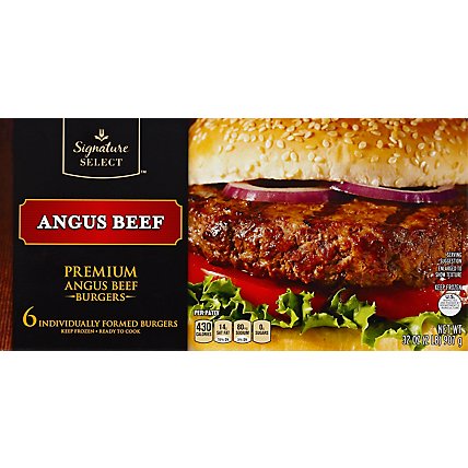 Open Nature Premium Angus Beef Burgers - 32 Oz - Image 2