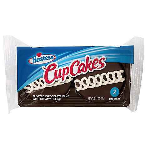 Hostess Chocolate Cupcakes - 3.17 Oz